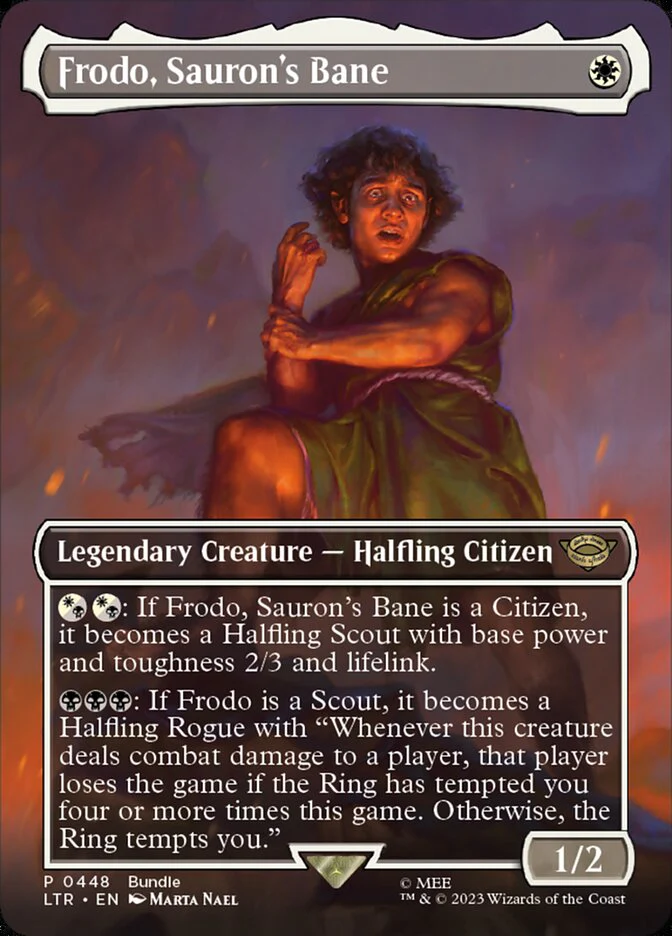 Frodo, Sauron's Bane 448 (Unique and Miscellaneous Promos)  - Foil