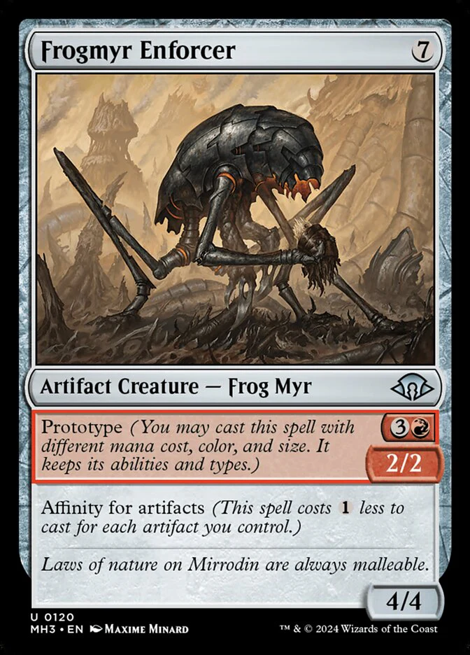 Frogmyr Enforcer 120 (Modern Horizons 3) - Foil