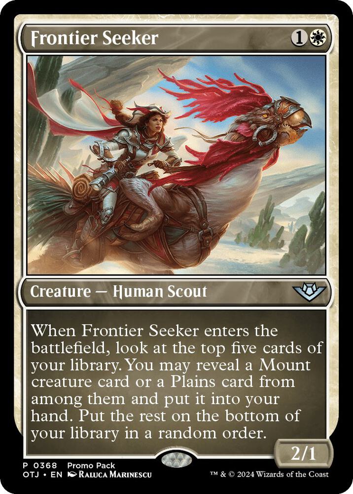 Frontier Seeker 368 (Promo Pack: Outlaws of Thunder Junction)  - Foil