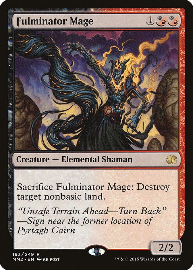 Fulminator Mage 193/249 (Modern Masters 2015)