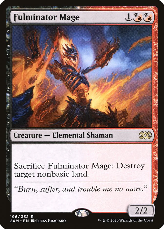 Fulminator Mage 196/332 (Double Masters)