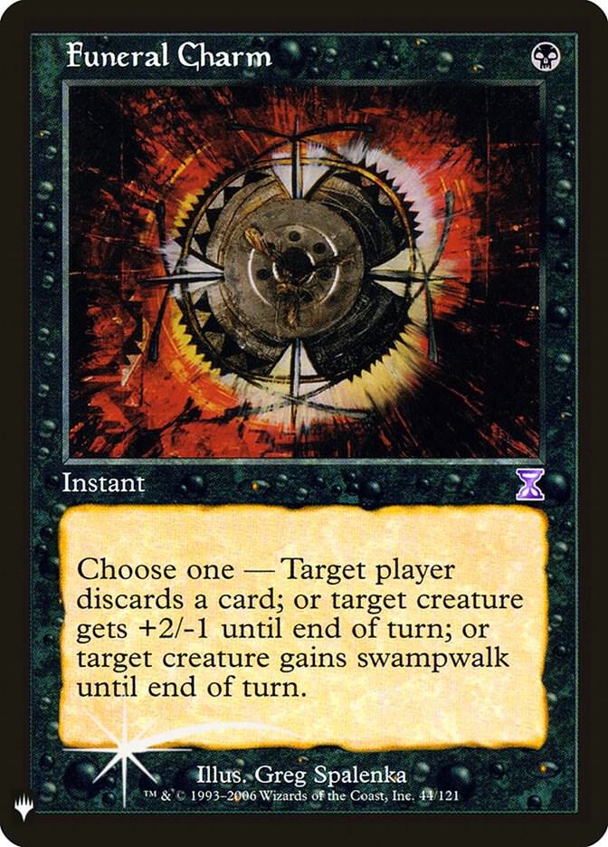 Funeral Charm 44 (The List Reprints)  - Foil