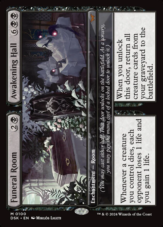 Funeral Room // Awakening Hall 100 (Duskmourn: House of Horror)