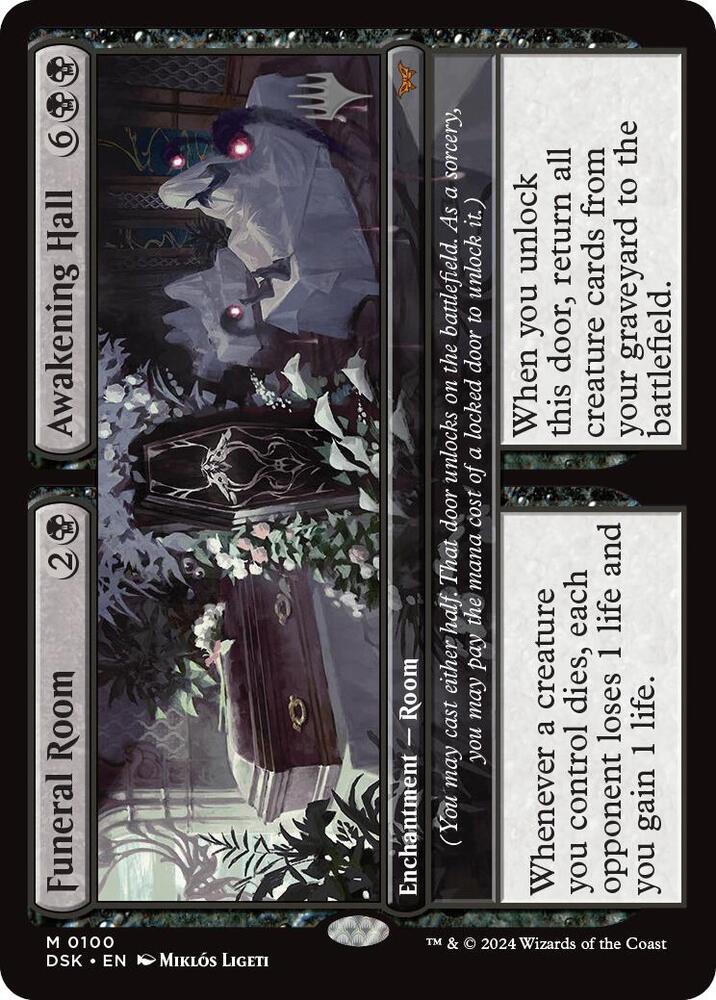 Funeral Room Awakening Hall 100 (Promo Pack: Duskmourn: House of Horror)