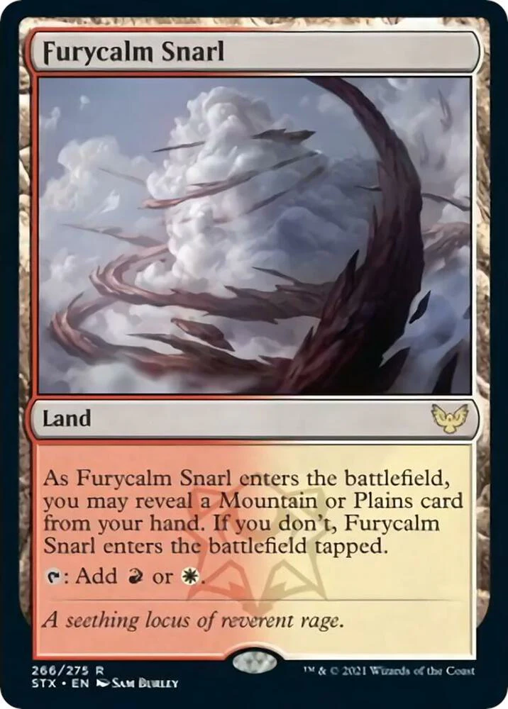 Furycalm Snarl 266/275 (Strixhaven: School of Mages)  - Foil