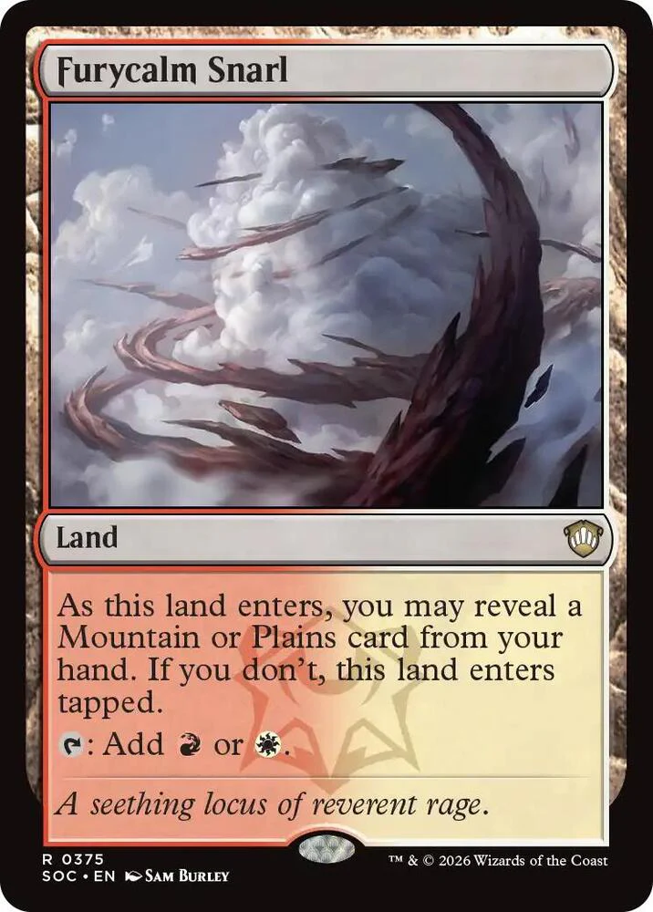Furycalm Snarl 375 (Commander: Secrets of Strixhaven)
