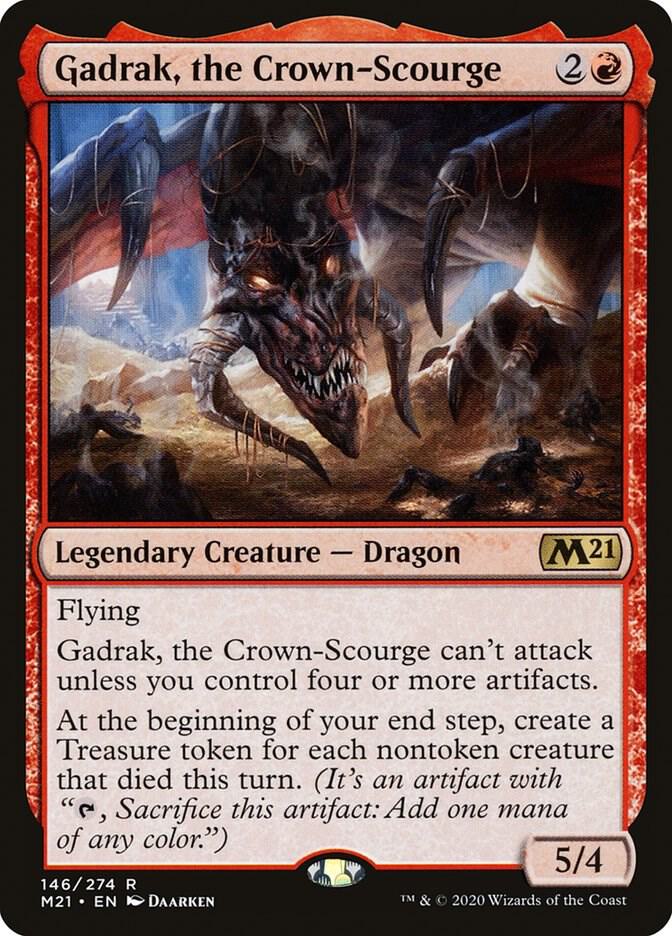 Gadrak, the Crown-Scourge 146/274 (Core Set 2021)  - Foil