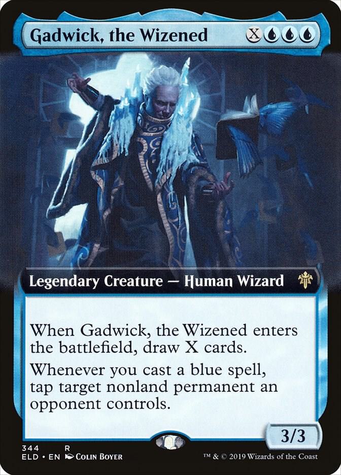 Gadwick, the Wizened 344/269 (Throne of Eldraine)  - Extended Art Foil