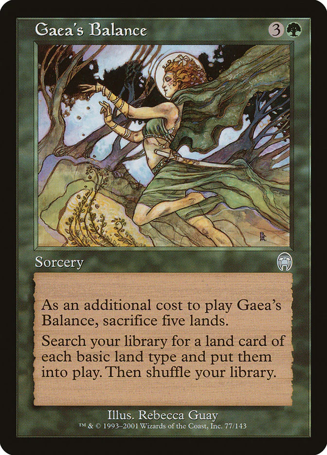 Gaea's Balance 77/143 (Apocalypse)