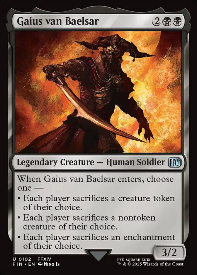 Gaius van Baelsar 102/309 (FINAL FANTASY)  - Foil