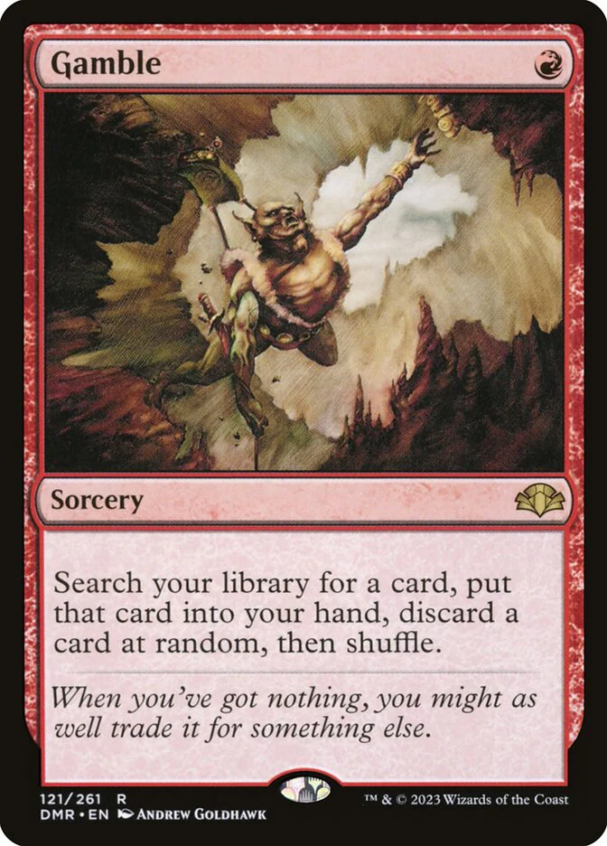 Gamble 121/261 (Dominaria Remastered)
