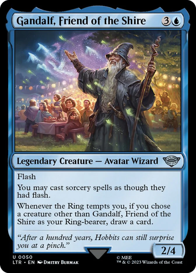 Gandalf, Friend of the Shire 50/281 (Universes Beyond: The Lord of the Rings: Tales of Middle-earth)