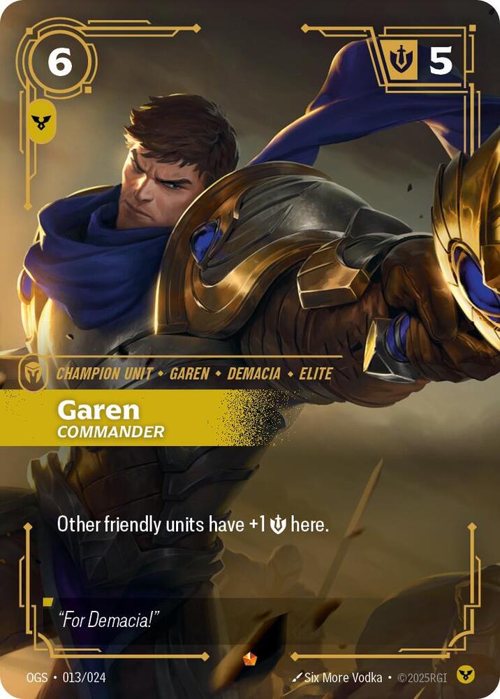 Garen - Commander 13/24 (Origins: Proving Grounds)