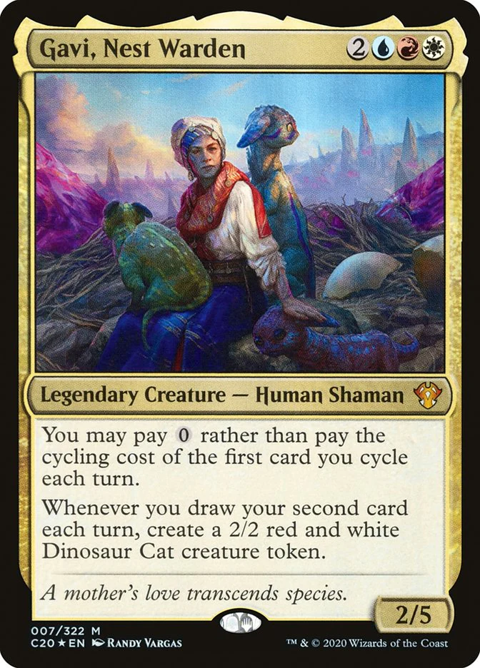 Gavi, Nest Warden 7/322 (Commander 2020)  - Foil