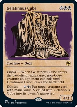 Gelatinous Cube Showcase 313/281 (Adventures in the Forgotten Realms)