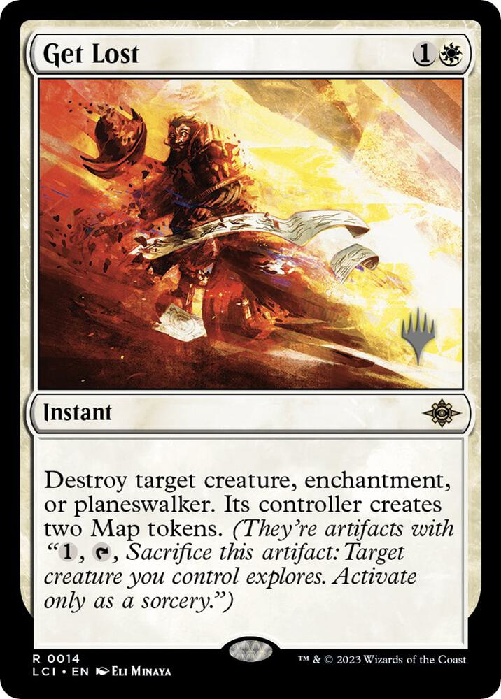 Get Lost 14p/138 (Promo Pack: The Lost Caverns of Ixalan)  - Foil