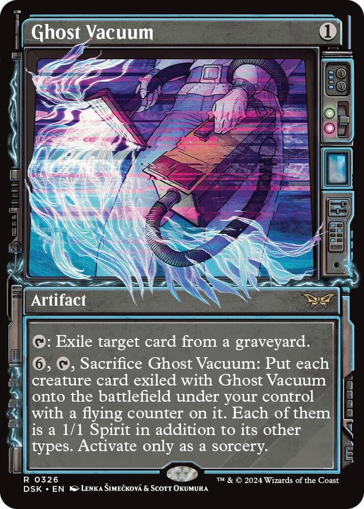 Ghost Vacuum 326 (Duskmourn: House of Horror)  - Showcase Foil