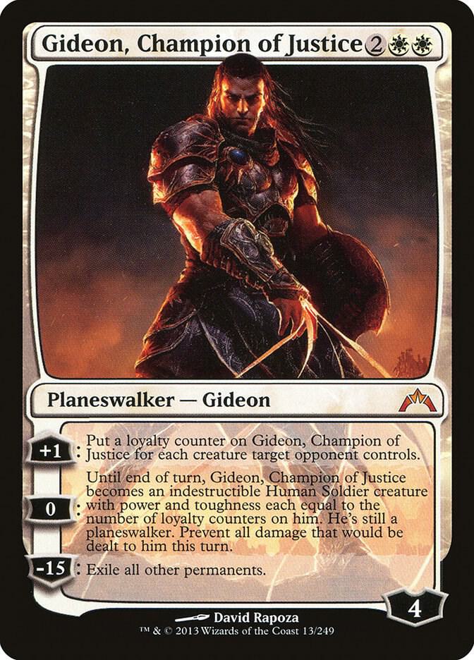 Gideon, Champion of Justice 13/249 (Gatecrash)