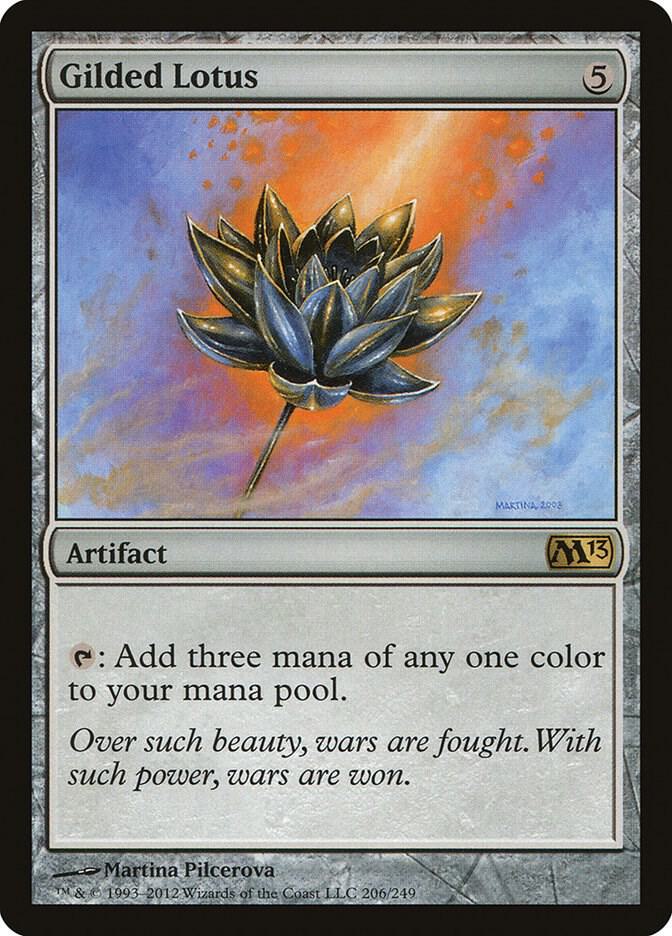Gilded Lotus 206/249 (Magic 2013 (M13))