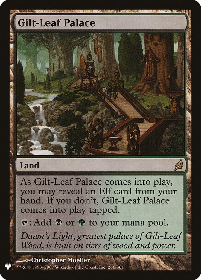 Gilt Leaf Palace 268 (The List Reprints)