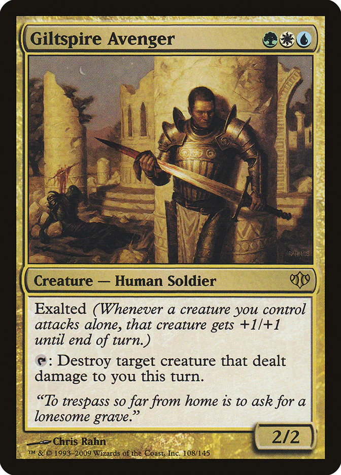 Giltspire Avenger 108/145 (Conflux) - Foil