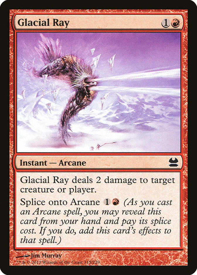 Glacial Ray 115/229 (Modern Masters)  - Foil