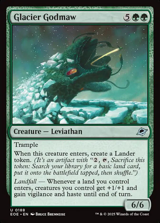 Glacier Godmaw 188/276 (Edge of Eternities)