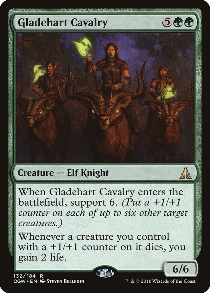 Gladehart Cavalry 132/184 (Oath of the Gatewatch)  - Foil