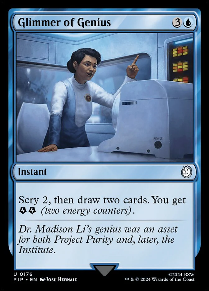 Glimmer of Genius 176/326 (Universes Beyond: Fallout)