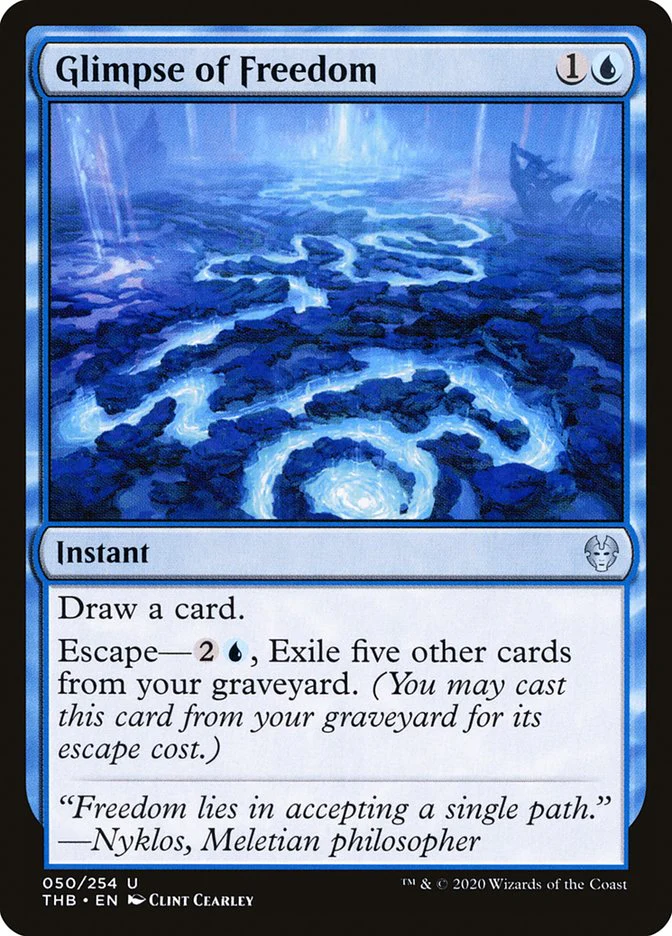 Glimpse of Freedom 50/254 (Theros Beyond Death) - Foil