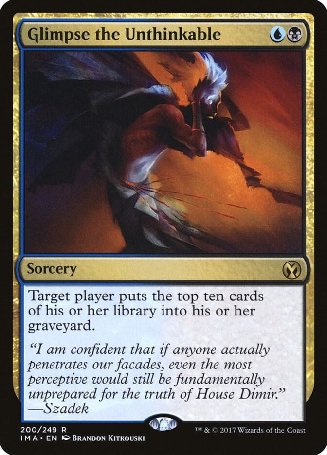 Glimpse the Unthinkable 200/249 (Iconic Masters)  - Foil