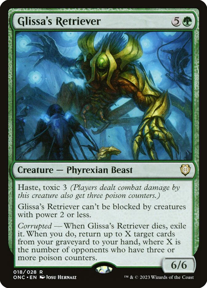 Glissa's Retriever 18/28 (Commander: Phyrexia: All Will Be One)
