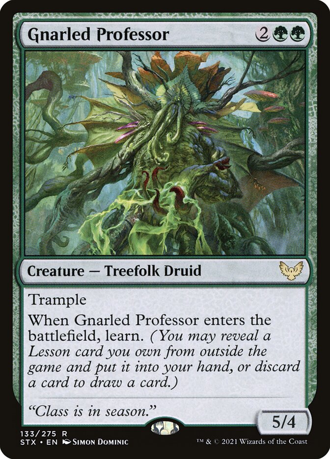 Gnarled Professor 133/275 (Strixhaven: School of Mages)