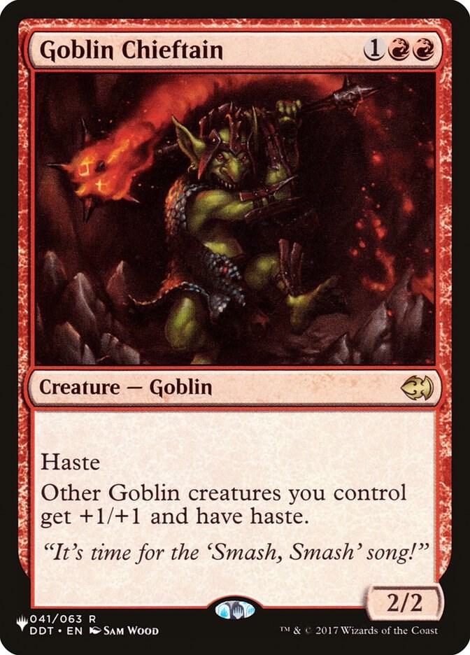 Goblin Chieftain 041/063 (The List Reprints)