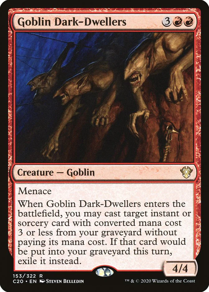 Goblin Dark-Dwellers 153/322 (Commander 2020)