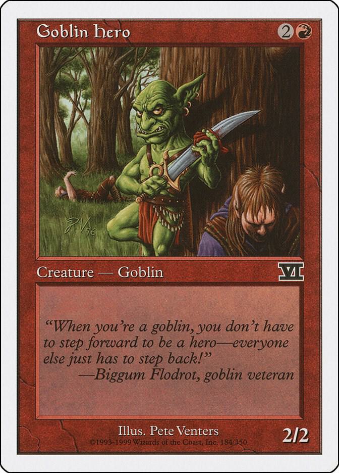 Goblin Hero 184/350 (Classic Sixth Edition)