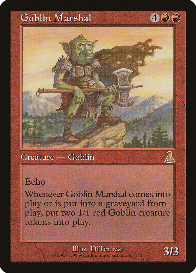 Goblin Marshal 85/143 (Urza's Destiny)