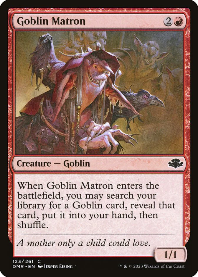 Goblin Matron 123/261 (Dominaria Remastered) - Foil