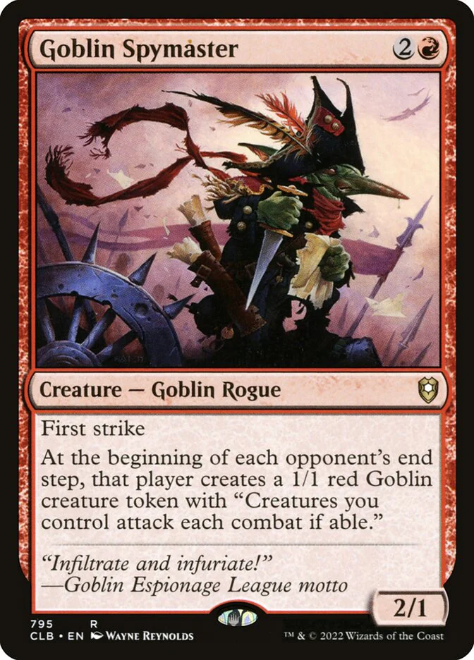 Goblin Spymaster 795 (Commander Legends: Battle for Baldur's Gate)