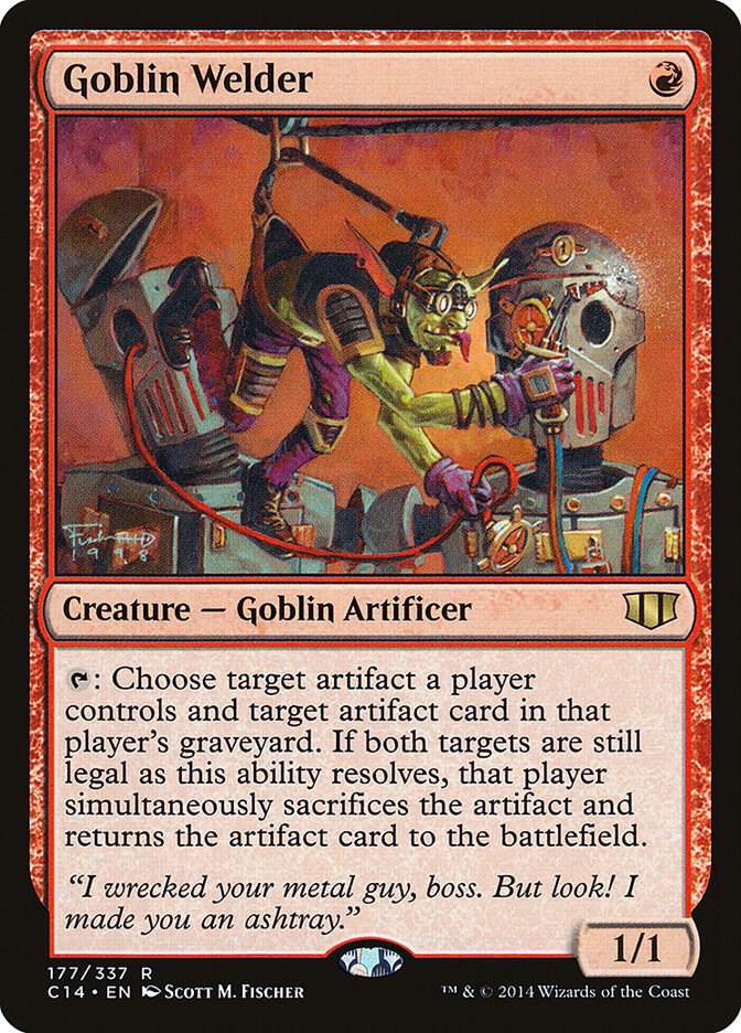 Goblin Welder 177/337 (Commander 2014)