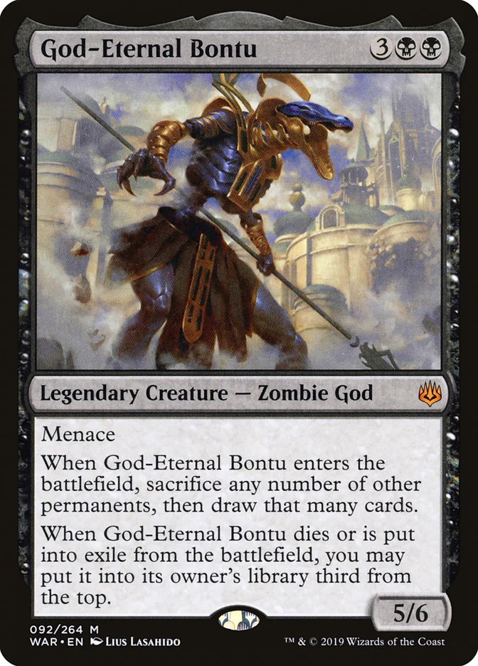 God-Eternal Bontu 92 (War of the Spark)  - Foil