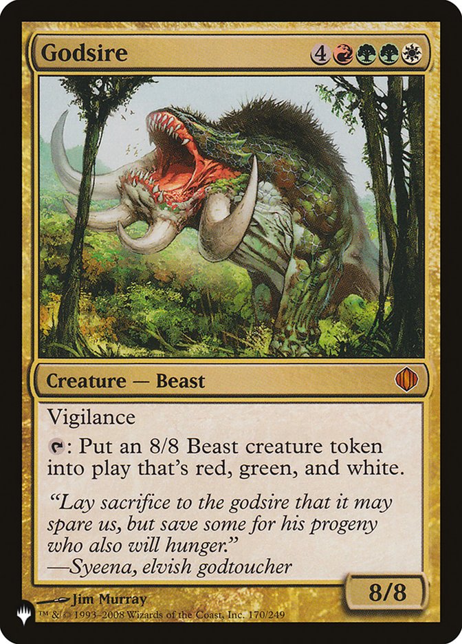 Godsire ALA-170/5075 (The List Reprints)