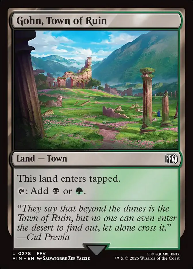 Gohn, Town of Ruin 278 (FINAL FANTASY)  - Foil
