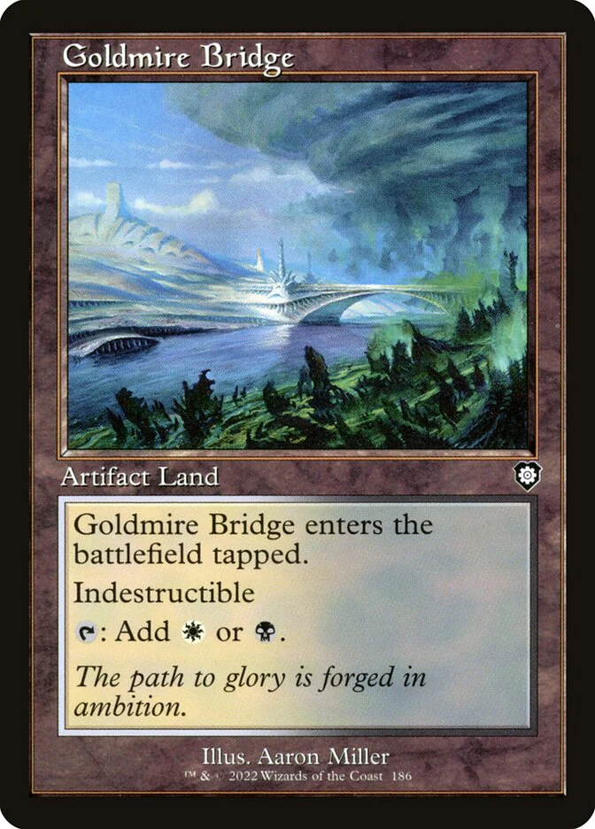 Goldmire Bridge 186/40 (Commander: The Brothers' War)