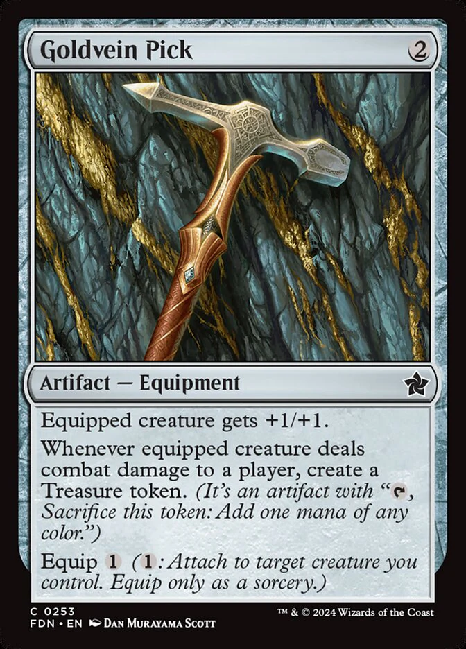 Goldvein Pick 253/291 (Foundations)  - Foil