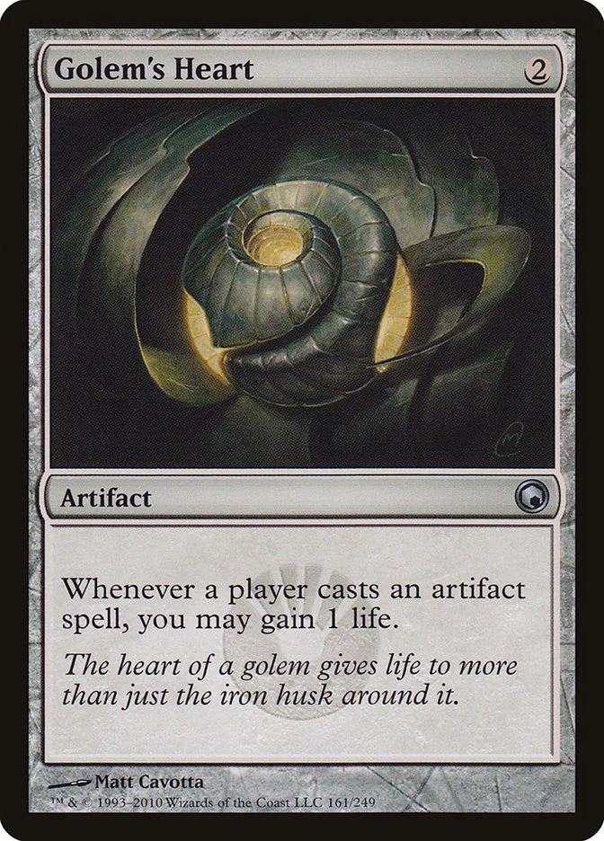 Golem's Heart 161/249 (Scars of Mirrodin)