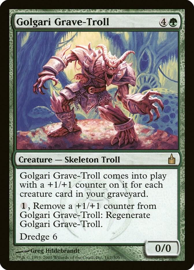 Golgari Grave-Troll 167/306 (Ravnica: City of Guilds)
