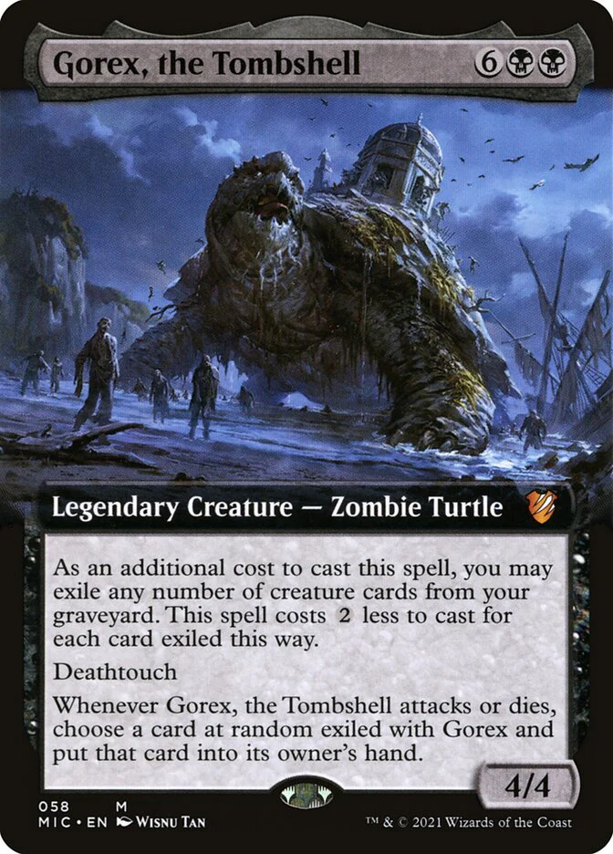 Gorex, the Tombshell 58/38 (Commander: Innistrad: Midnight Hunt)