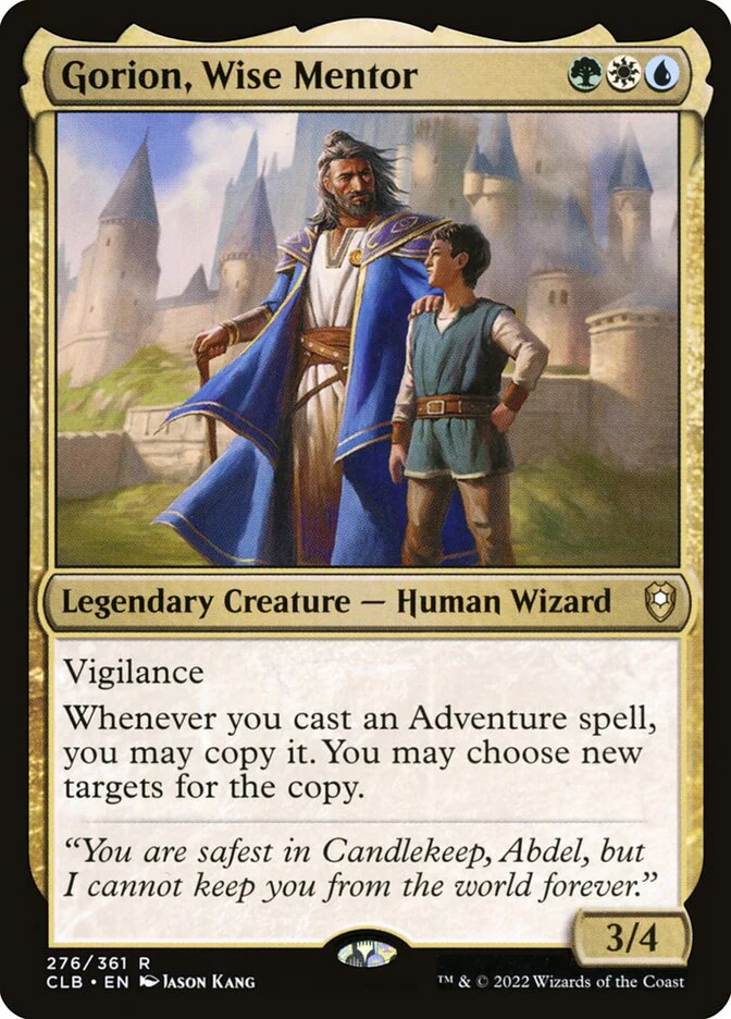 Gorion, Wise Mentor 276/361 (Commander Legends: Battle for Baldur's Gate)