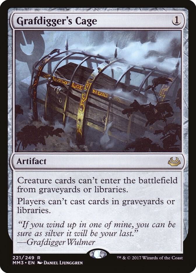Grafdigger's Cage 221/249 (Modern Masters 2017)  - Foil